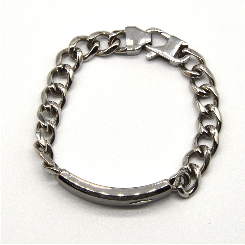 bracciale a catena di acciaio inox rfbbg1622