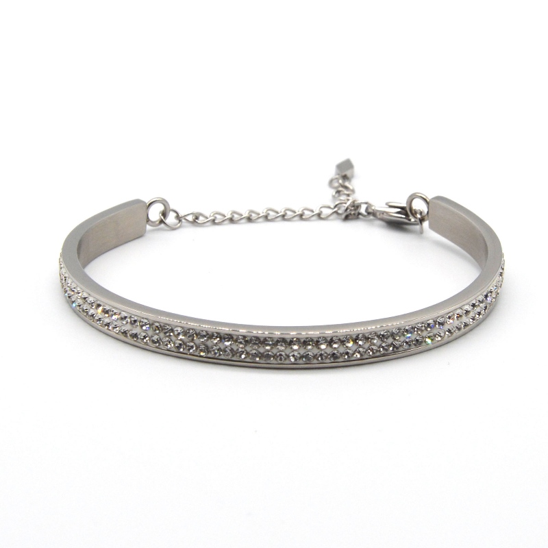 Pietra in acciaio inox Bangle rfbbg0075