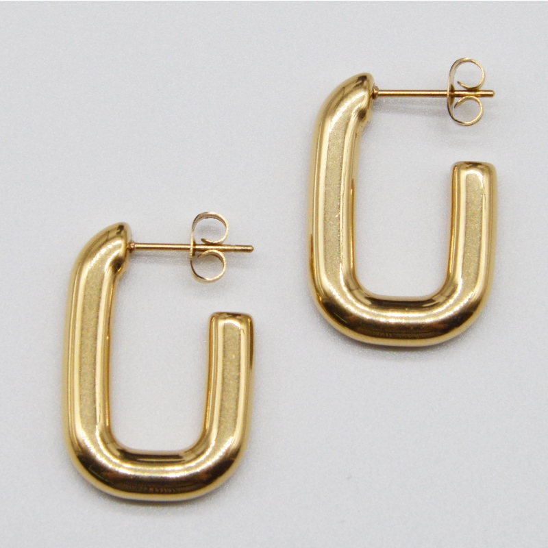 Acciaio inossidabile C-tipo Earring rfbearte1666