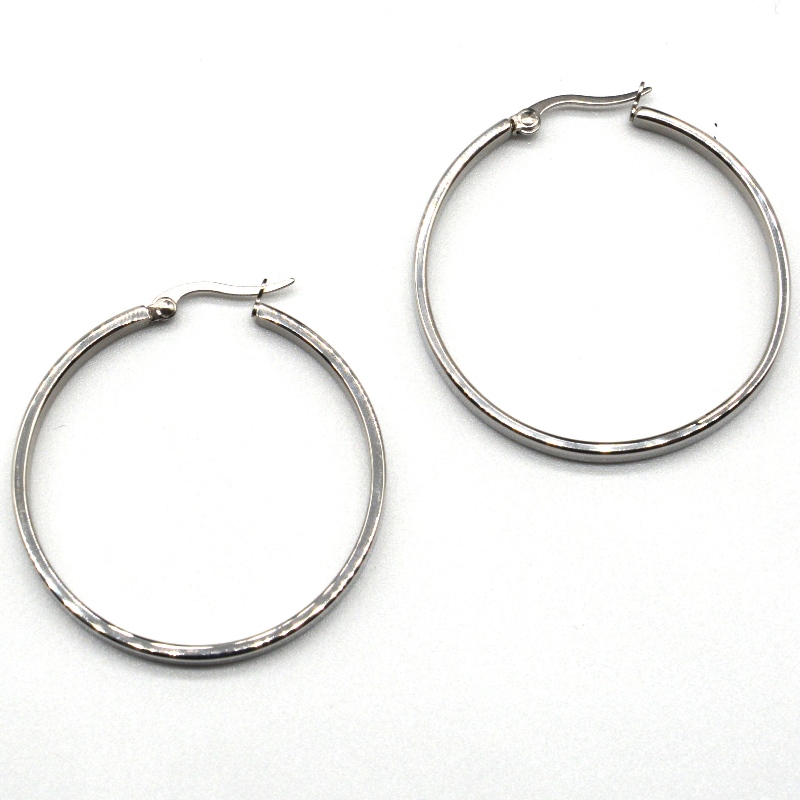 Acciaio inox rotondo Earring rfbear1656